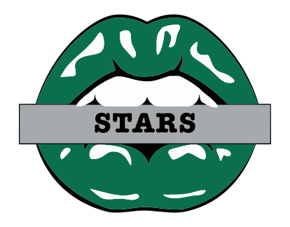 Dallas Stars Lips Logo iron on paper